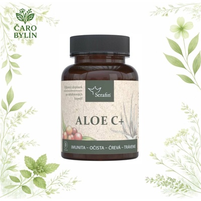 Serafin Aloe C+ prírodné kapsule 90 kapsúl
