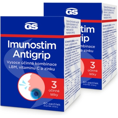 GS Imunostim Antigrip 2 × 60 pastilek