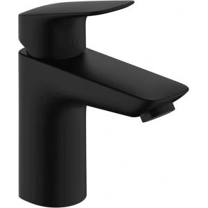Hansgrohe Logis - Смесител за умивалник, CoolStart, EcoSmart, матово черно 71103670 (71103670)