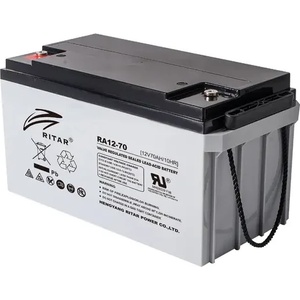 Ritar Оловна батерия RITAR, (RA12-70) AGM, 12V, 70 Ah, 350 /167 /182 mm, Терминал F11(M6) (RITAR-RA12-70) - xtreme