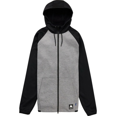 Burton Crown Weatherproof FZ true black heather