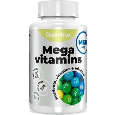 Quamtrax Mega Vitamins for Men 40+ [60 Таблетки]