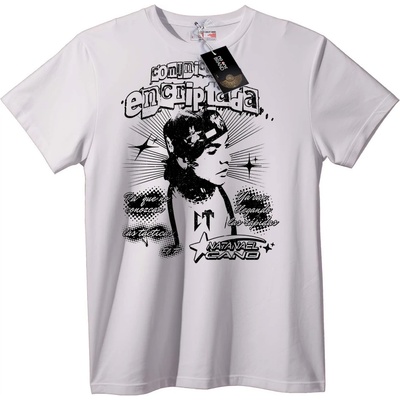 NOONEBRAND Тениска Градски Юмрук - L, Black