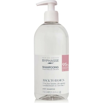 Byphasse Back To Basics šampon pro všechny typy vlasů 750 ml