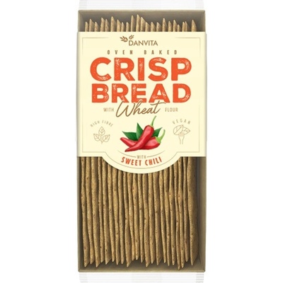 Danvita Křehké pšeničné plátky se sladkým chilli 130 g – Zbozi.Blesk.cz