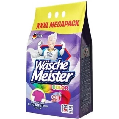 WascheMeister prací prášok Color 6 kg 80 PD