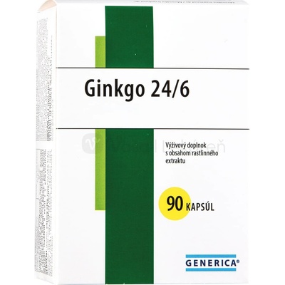 Generica Ginkgo 24/6 kapsúl 40 mg 90 kapsúl