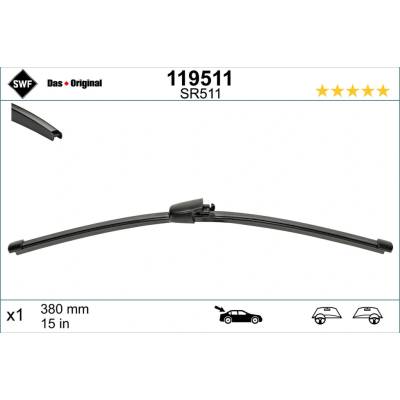 SWF Visioflex Rear 380 mm 119511