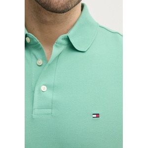 Tommy Hilfiger тениска с яка от памук с еластан (MW0MW17771.) - answear - 80,17 лв