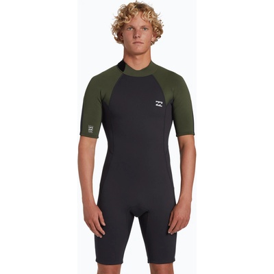 Pánsky Billabong 2 mm Foil Back Zip Spring moss
