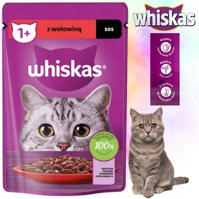 Whiskas Hovädzie gravy 85 g