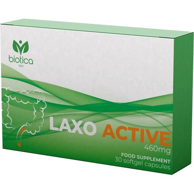 Laxo Active, 460 mg, 30 капсули, Biotica 1961