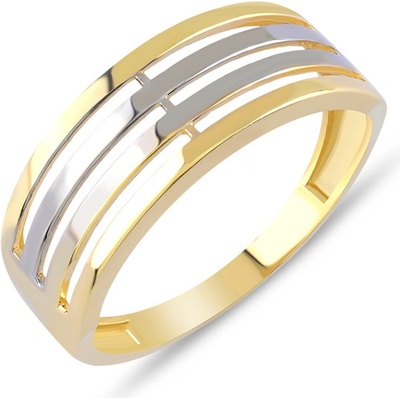 Lillian Vassago Prsten v kombinovaném zlatě LLV59 GR003