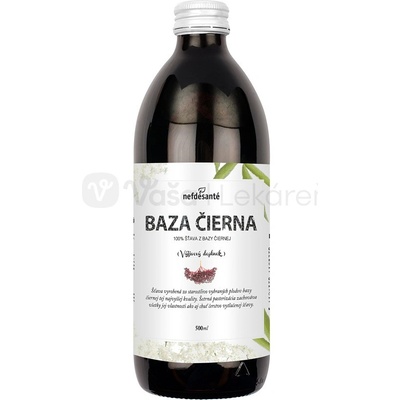 Nefdesanté Baza čierna šťava 500 ml