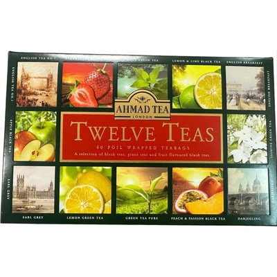 Ahmed Tea TWELVE TEA ČAJ 60 x 2 g