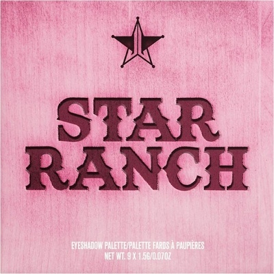 Jeffree Star Cosmetics Star Ranch Mini paletka očných tieňov 9x1,5 g