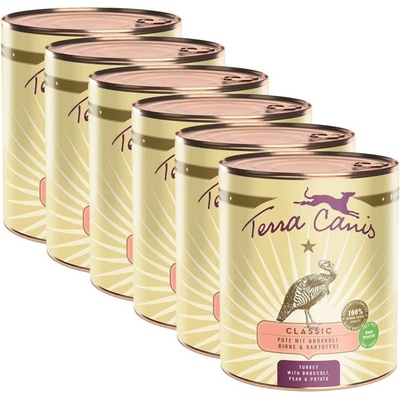 Terra Canis Пуйка с броколи, круша и картоф 6 x 800 г