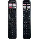 съвместим Panasonic n2qbya000051, tx-43lx, tx-50lx, tx-65lx - резервно дистанционно управление с гласово управление (n2qbya000051, tx-43lx, tx-50lx, tx-65lx) Дистанционно
