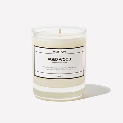 Selestique® Aged Wood - Ароматна свещ 160 г