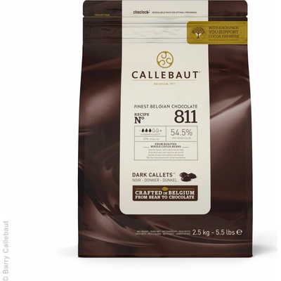 Callebaut 811 Čokoláda horká 54,5% 1kg