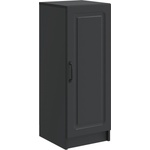 vidaXL Служебен шкаф Черно 33 x 34, 5 x 87 см Инженерна дървесина (895746)