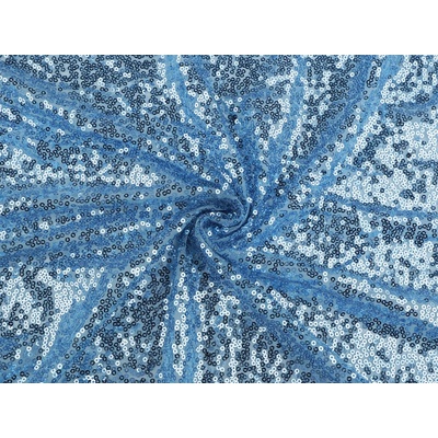 Prima-obchod Flitrová látka Ø3 mm, barva 3 (200 g/m²) modrá světlá