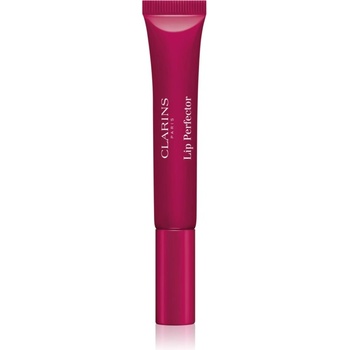 Clarins Lip Perfector Shimmer блясък за устни с хидратиращ ефект цвят 08 Plum Shimmer 12ml