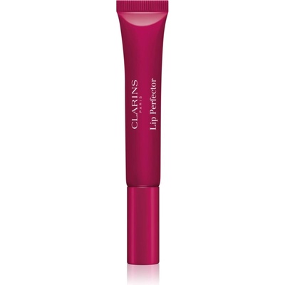 Clarins Lip Perfector Shimmer блясък за устни с хидратиращ ефект цвят 08 Plum Shimmer 12ml