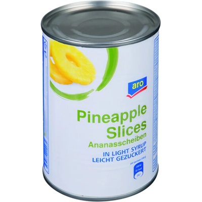 Aro Ananas plátky 560 g