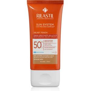 Rilastil Sun System Velvet Touch защитен тониращ крем за лице SPF 50+ 50ml