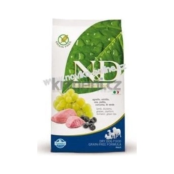 N&D Grain Free Dog Adult Lamb & Blueberry 7 kg