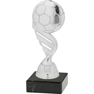 Soška FOTBAL M/P427 Soška stříbrná výška 15 cm