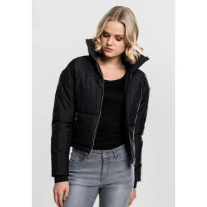 Urban Classics Дамско яке Urban Classics High Neck в черен цвятTB811 SALE - , размер XL