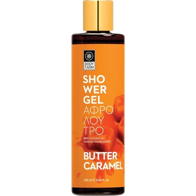 Bodyfarm Hellas Butter caramel sprchový gél s karamelovým maslom 250 ml