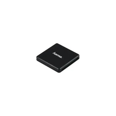 Hama Multi, USB 3.0, SD/microSD/CF, 5 Gbps, Черен (HAMA-124022)
