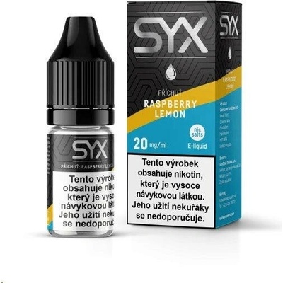 SYX Raspberry Lemon 10 ml 20 mg