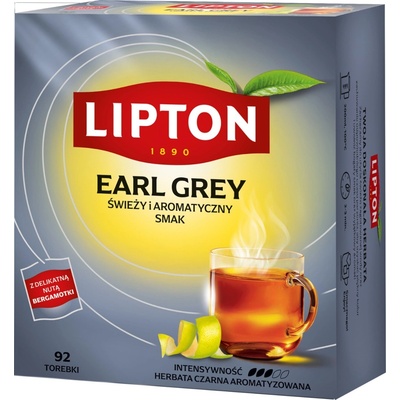 Lipton Earl Grey 92 vrecúšok 138 g