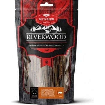 Riverwood - Сушени лакомства за кучета, свински спагети, 100 гр