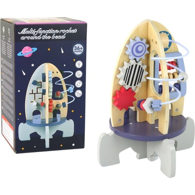 LEANToys vzdělávací raketa