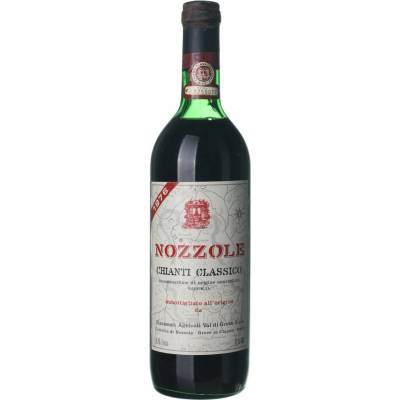 Nozzole Chianti suché červené 1976 0,75 l (holá láhev)