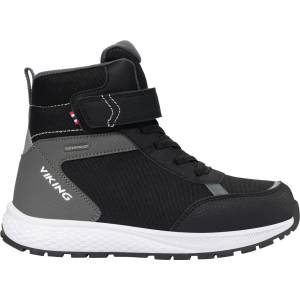 Viking Детски зимни ботуши Viking Kid's Equip Warm WP 1V Winter boots - Black / Grey - размер 30 (EU) (702-2829-0111)