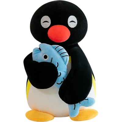 Tučniak Pingu s rybou 40 cm