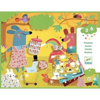 DJECO Колажи За Най-Малките Забавни Животни (DJ09869)