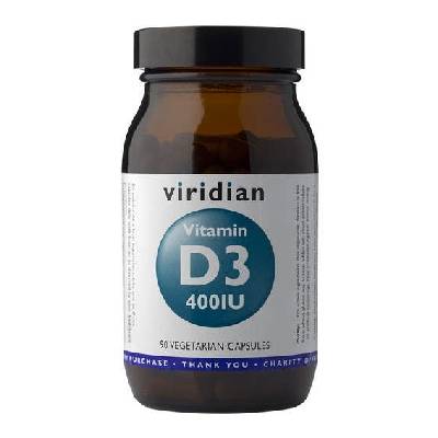 Viridian Vitamín D3 2000 IU 60 kapsúl