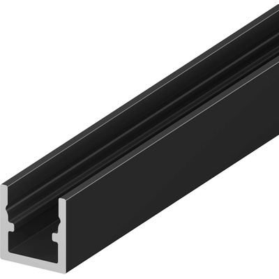 LED profil P4-4 mini černý - Profil bez krytu 1m TL-092286 092286