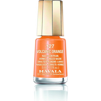 Mavala Minicolor lak na nehty 127 Volcanic Orange 5 ml