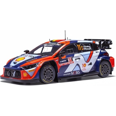 IXO Hyundai i20 N Rally1 Rally Sweden 2024 11 Neuville Wydaeghe 1:18