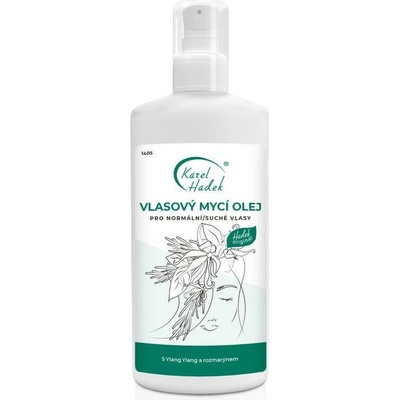 Karel Hadek vlasový mycí olej pro suché vlasy 200 ml