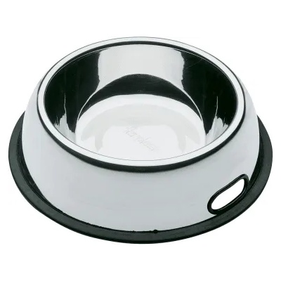Ferplast Nova 72 - метална купа за храна или вода за кучета и котки 21 x 4, 9 см - 500 мл