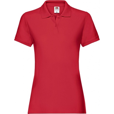 Fruit of the Loom Dámska polokošeľa 63 030 0 Red